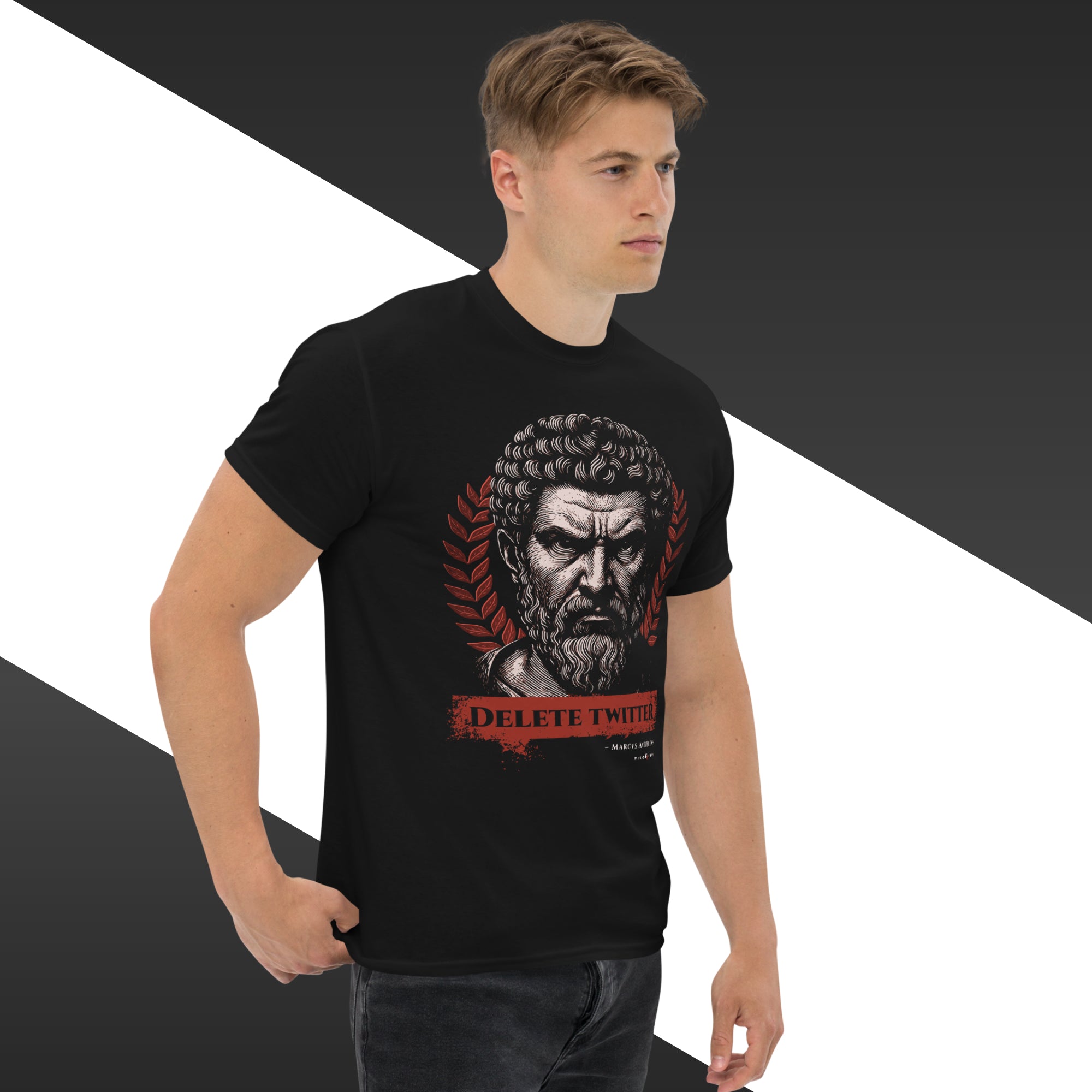 Delete Twitter - Night ed. | M. Aurelius | Unisex | Classic tee