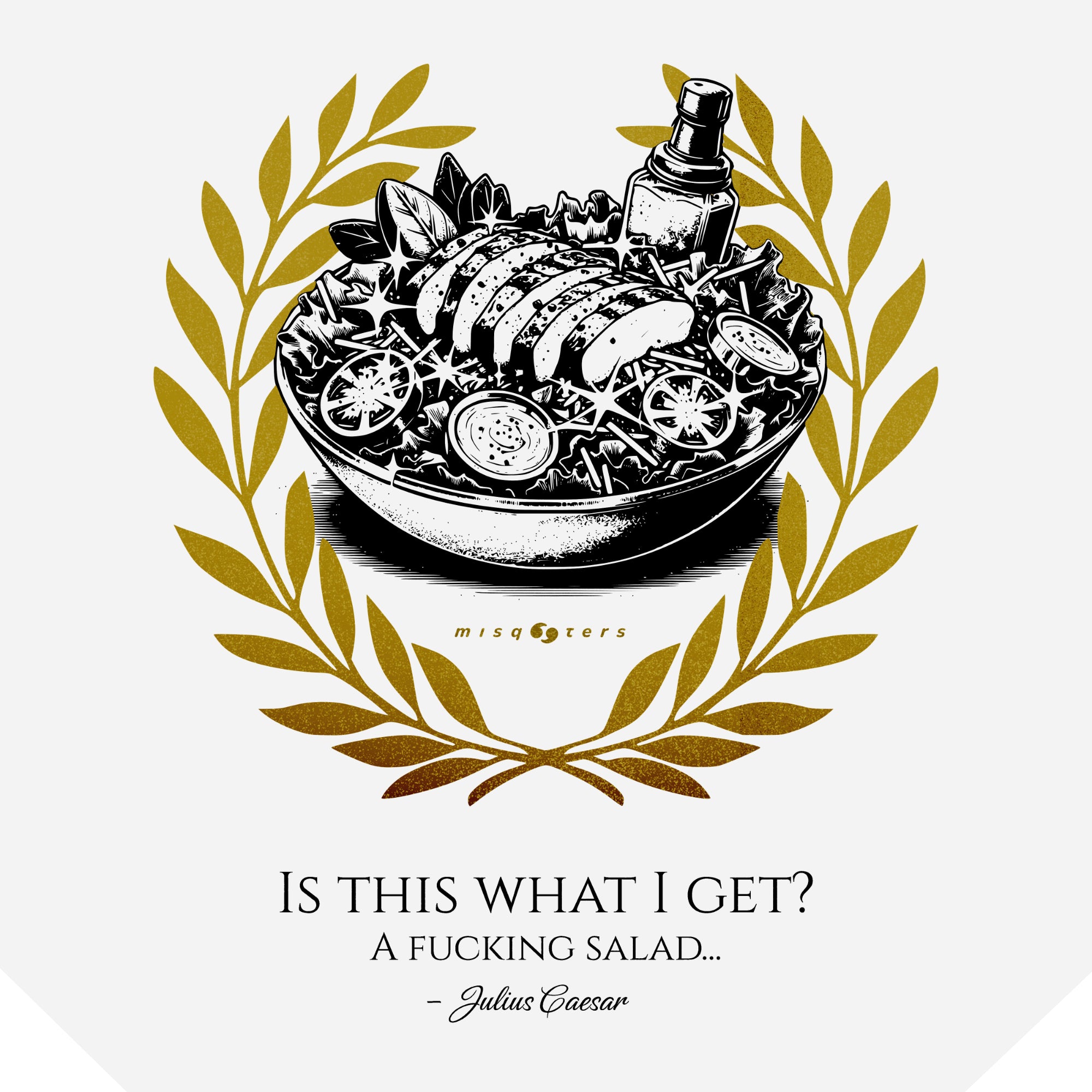 F*** Salad (Light Ed.) — Julius Caesar | Organic hoodie