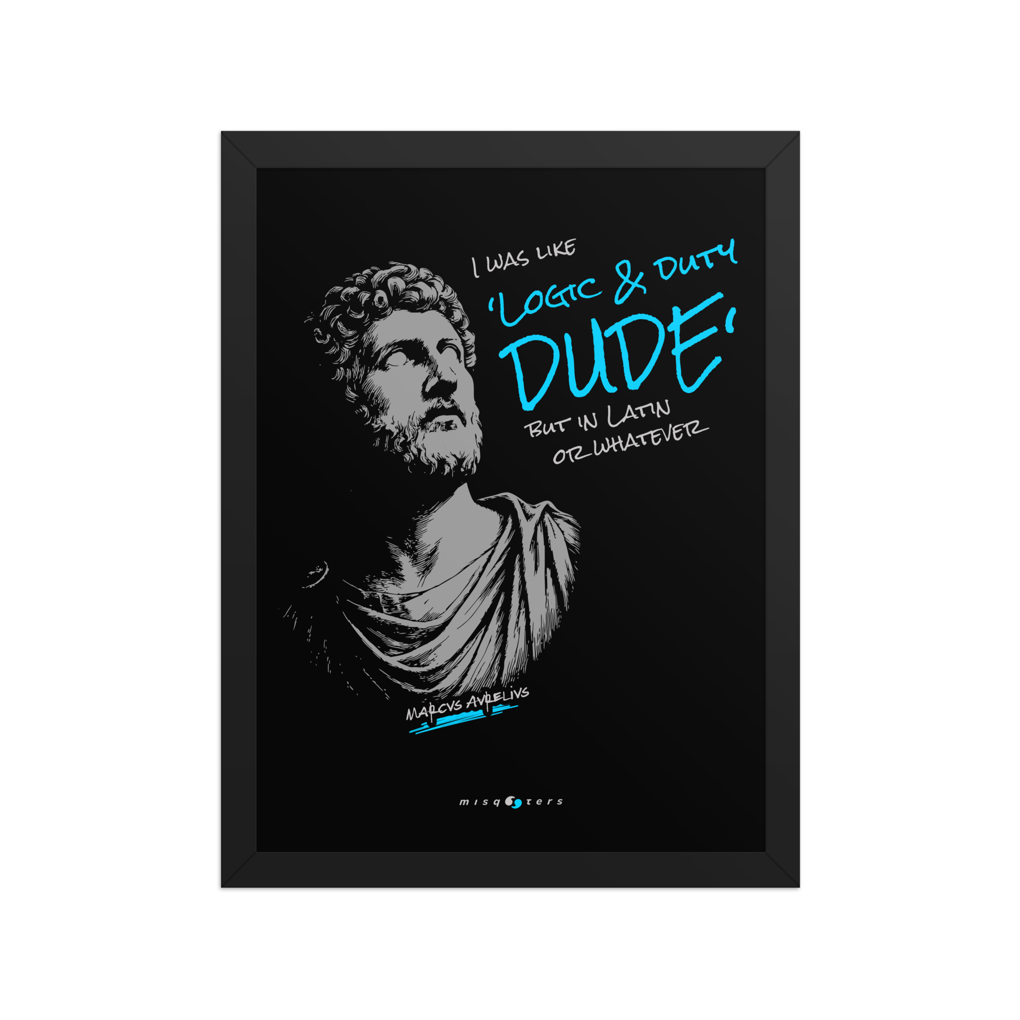 Logic & Duty | M. Aurelius | Poster