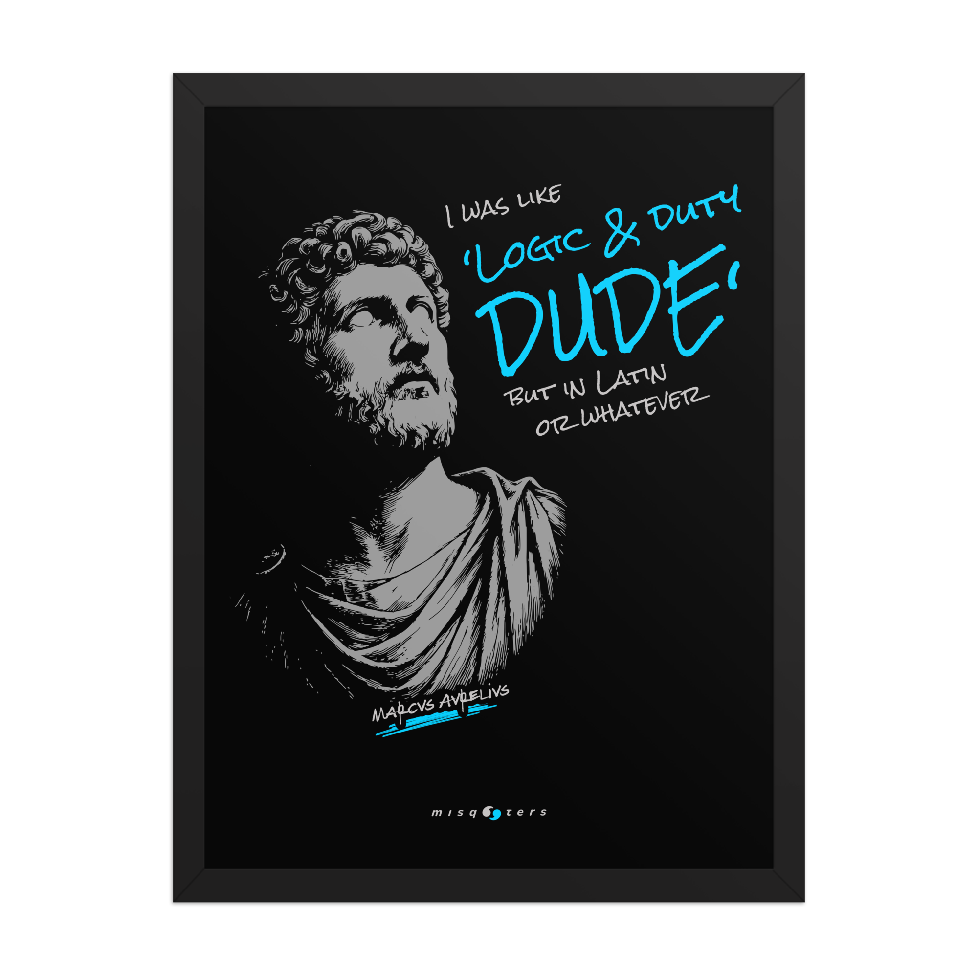 Logic & Duty | M. Aurelius | Poster