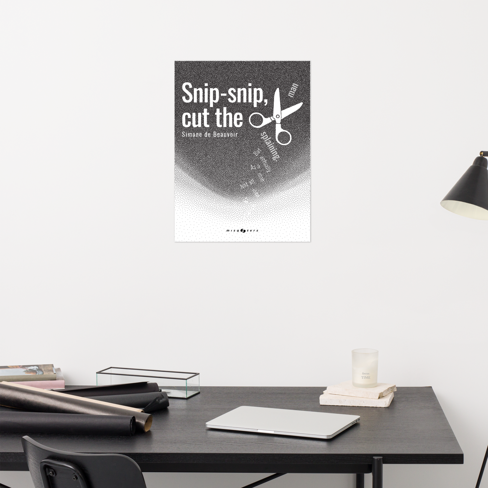 Snip, snip | S. de Beauvoir | Poster
