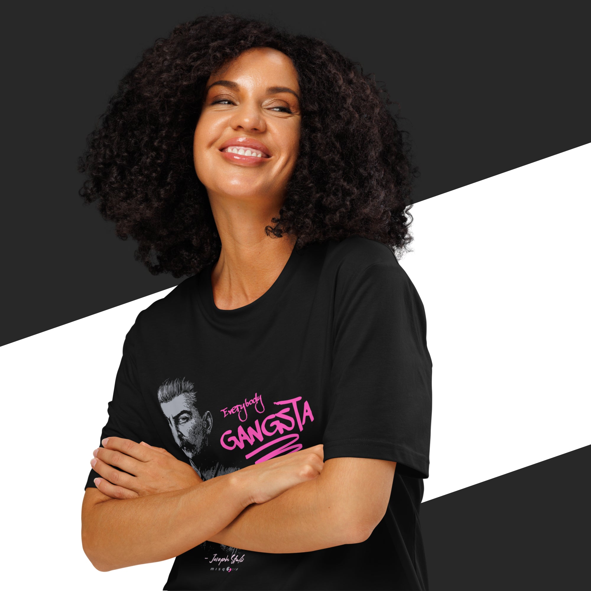Gangsta — Joseph Stalin | Wide organic tee