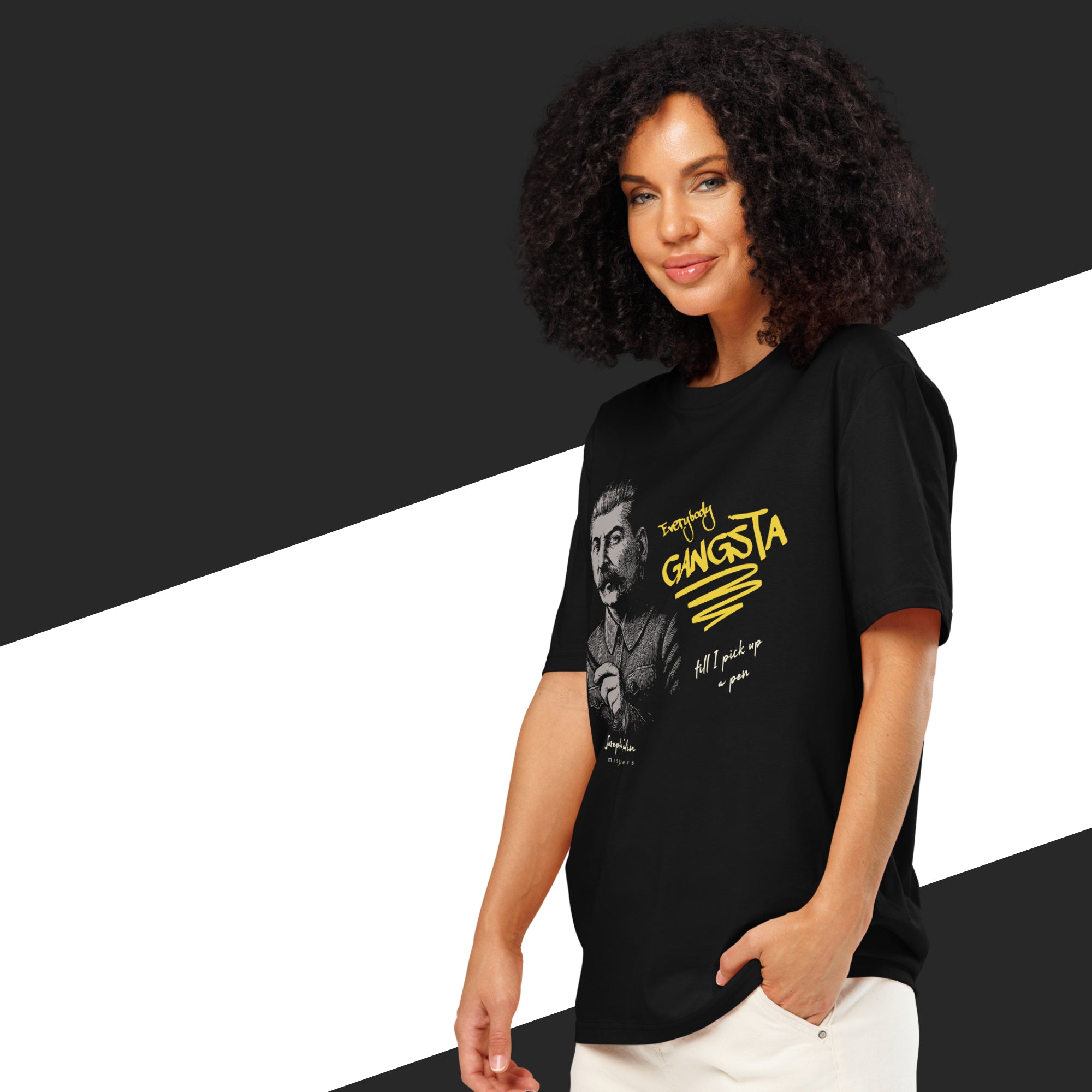 Gangsta — Joseph Stalin | Wide organic tee