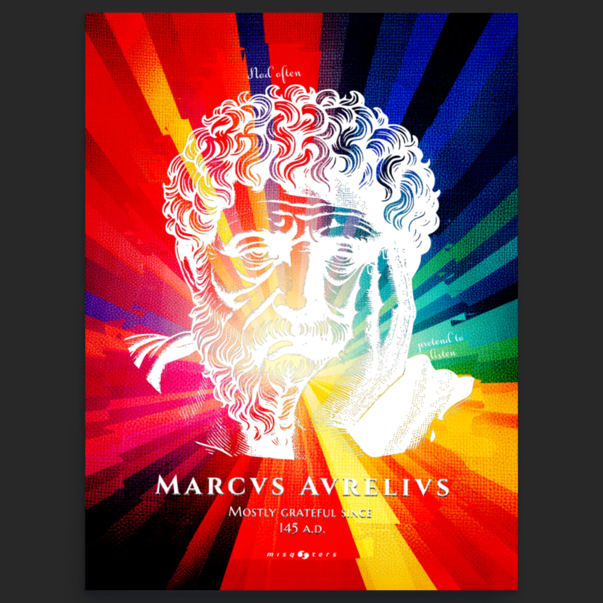Nod Often — Marcus Aurelius | Poster