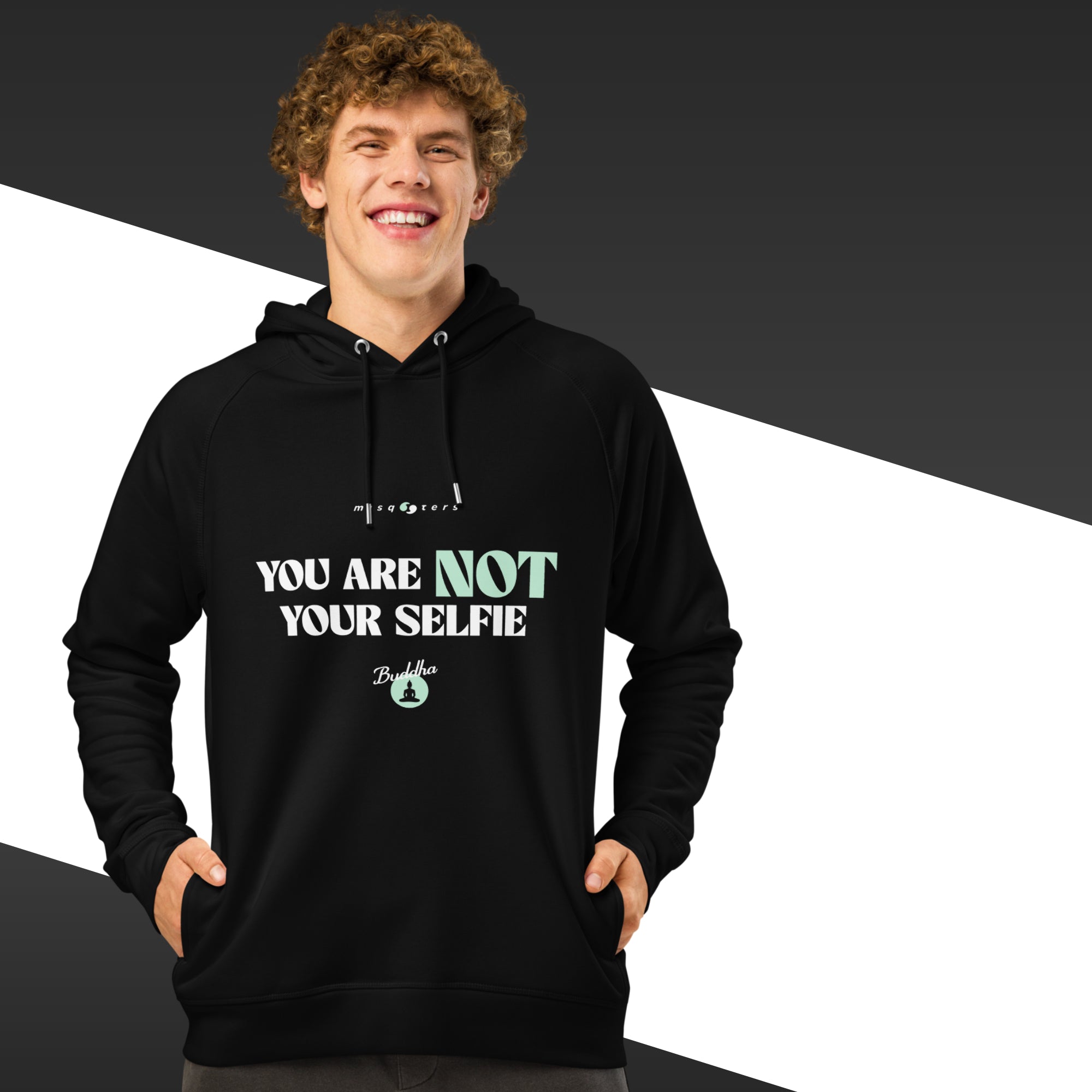 Selfie — Buddha | Organic hoodie