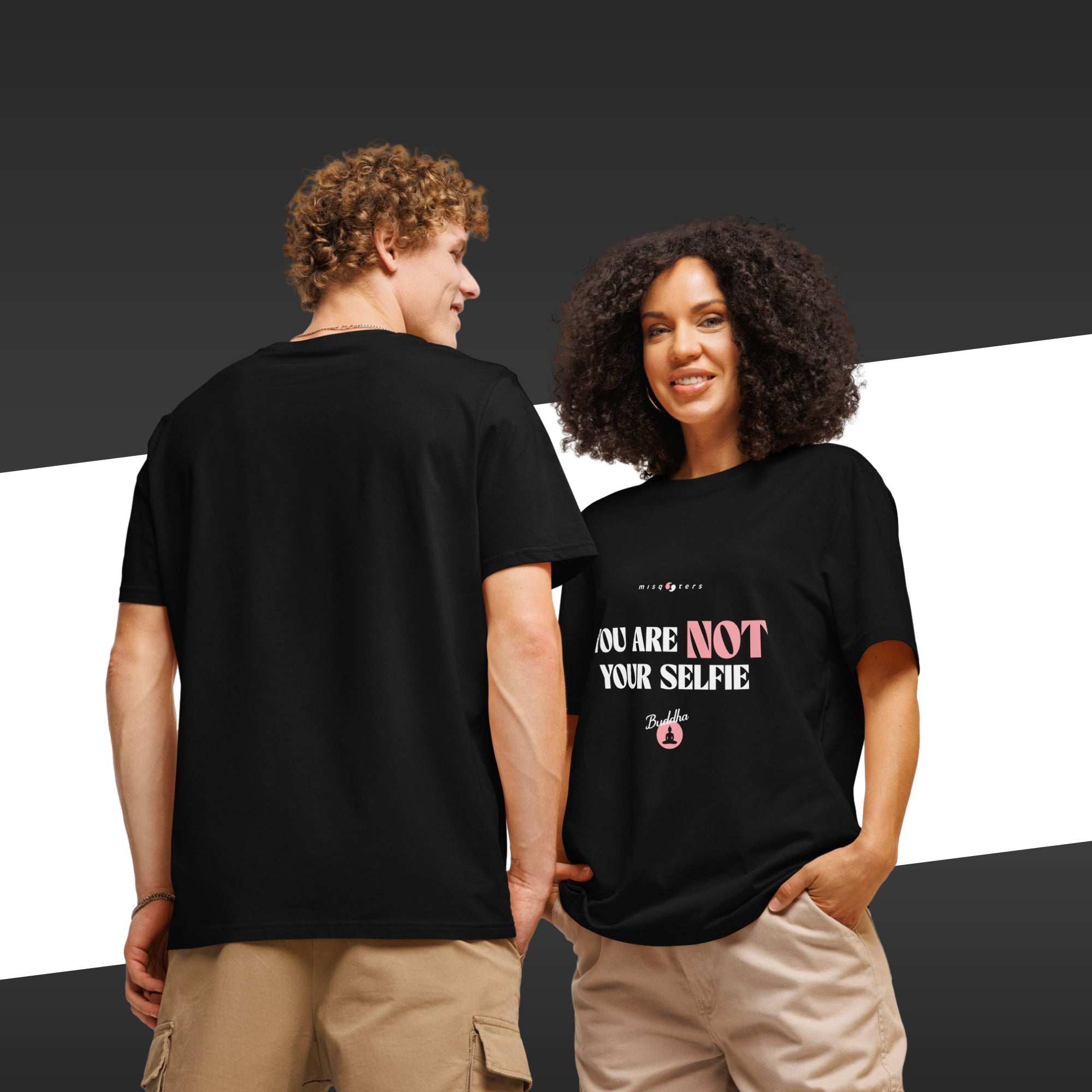 Selfie | Buddha | Unisex | Wide organic tee