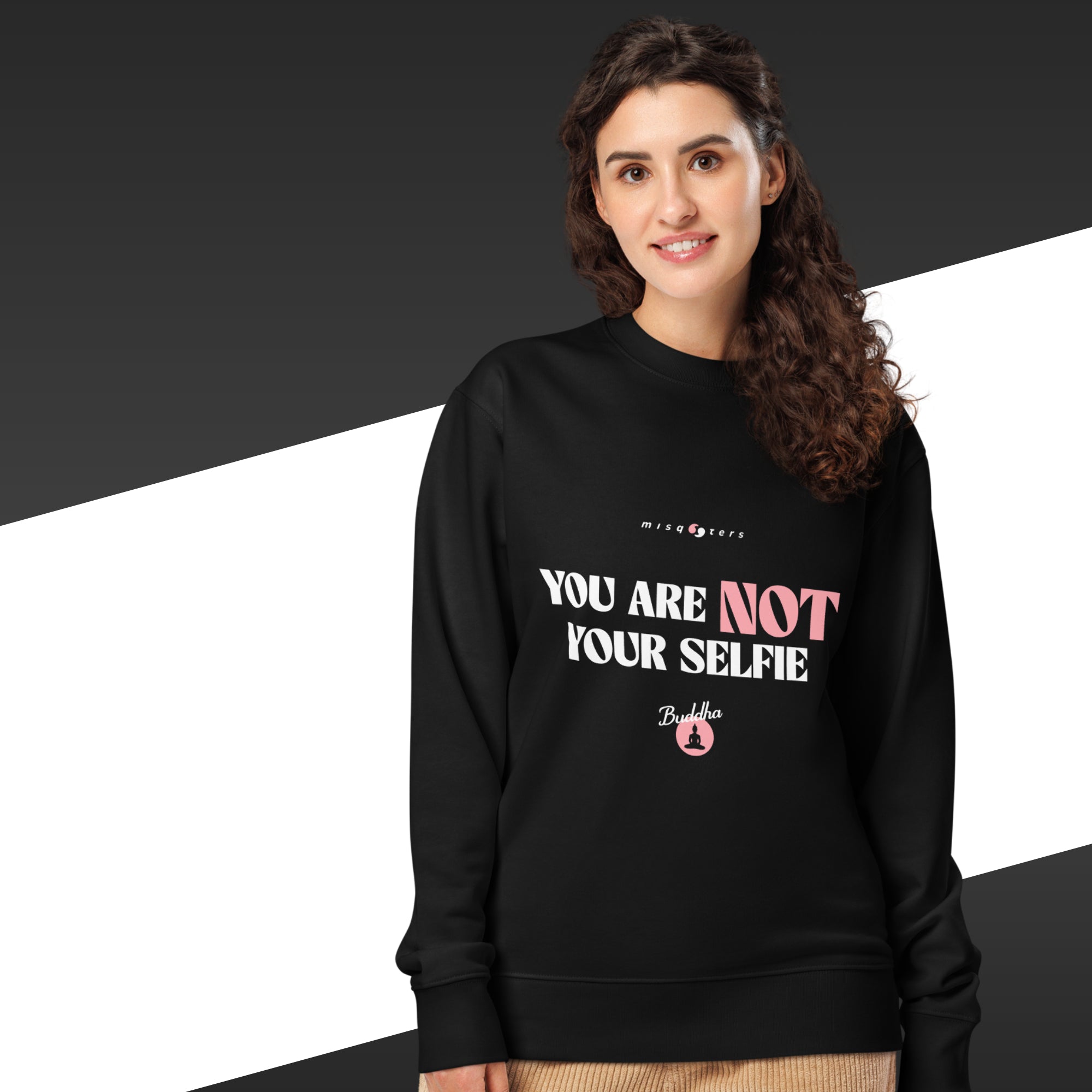 Selfie — Buddha | Organic sweatshirt