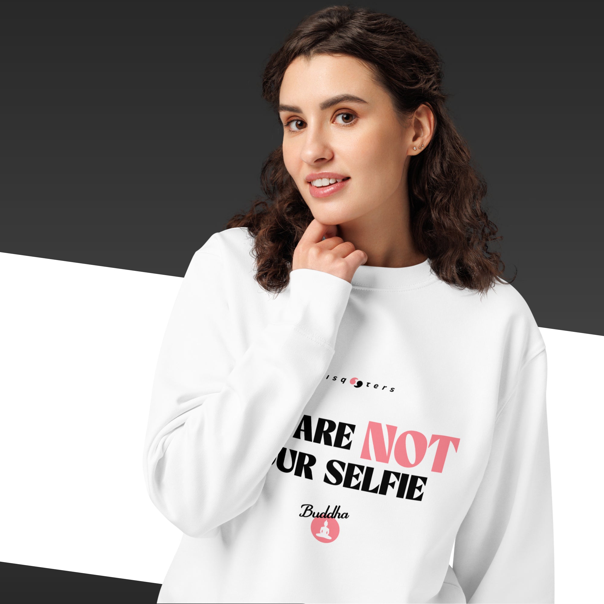 Selfie — Buddha | Organic sweatshirt