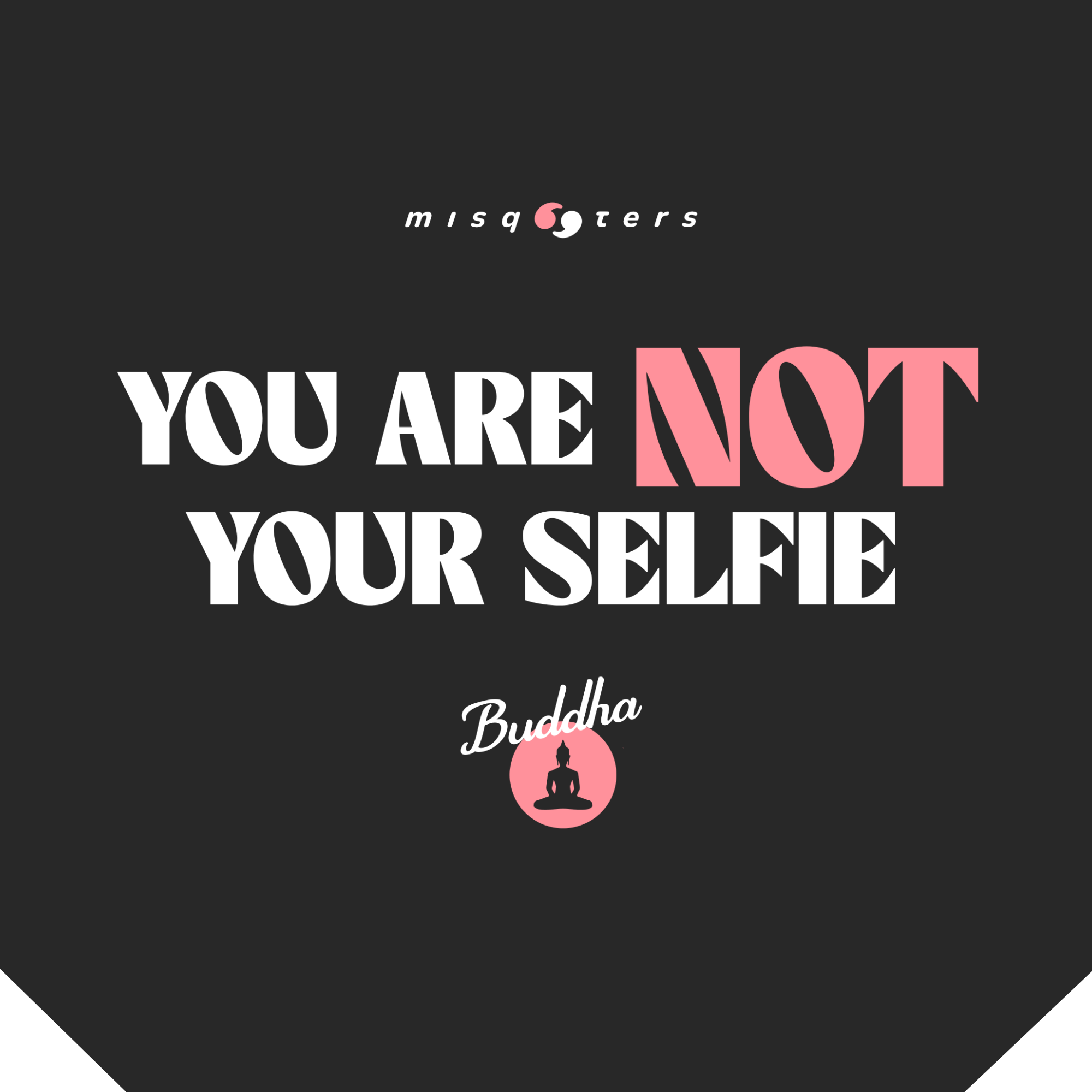 Selfie | Buddha | Unisex | Wide organic tee