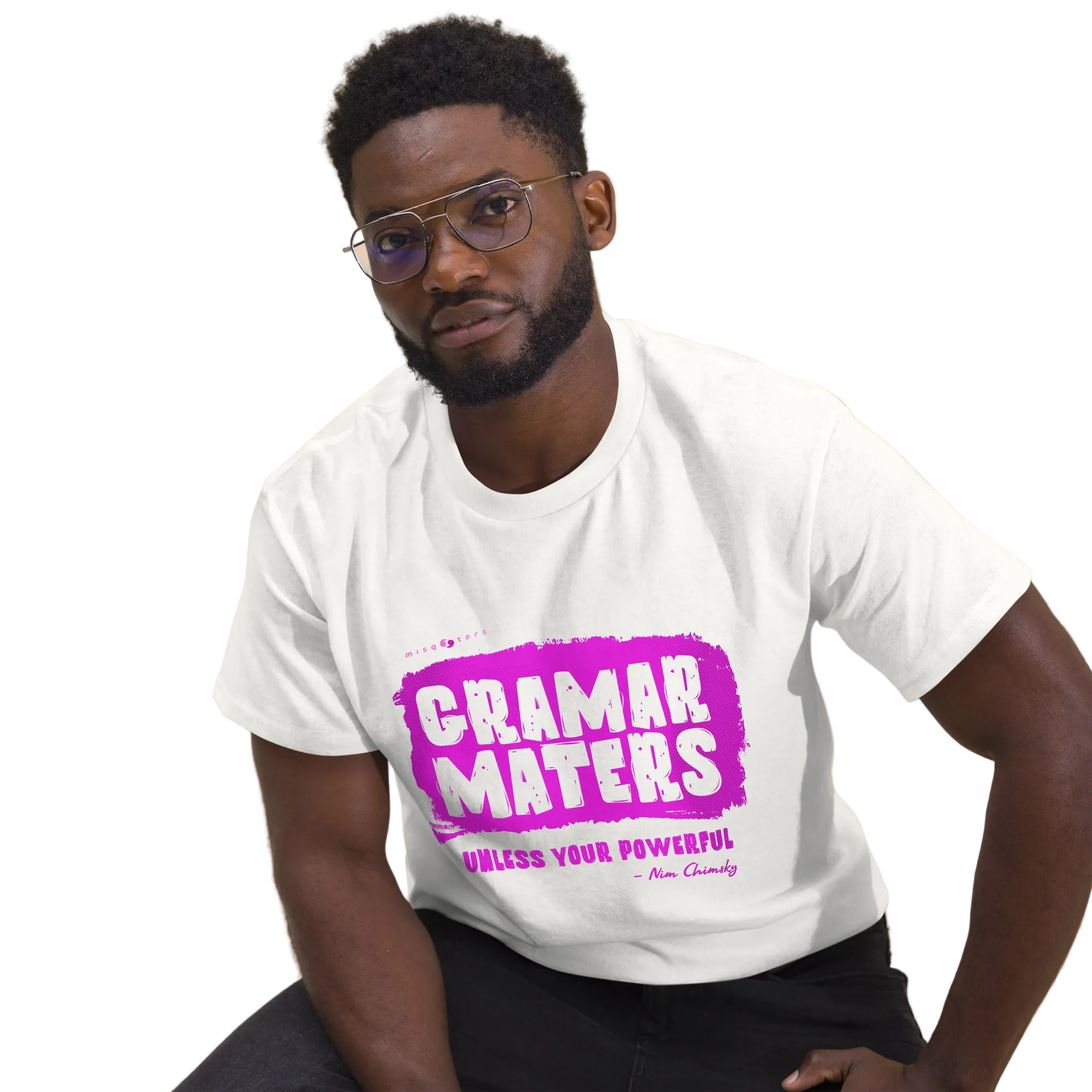 Grammar matters | N. Chimsky | Unisex | Classic tee