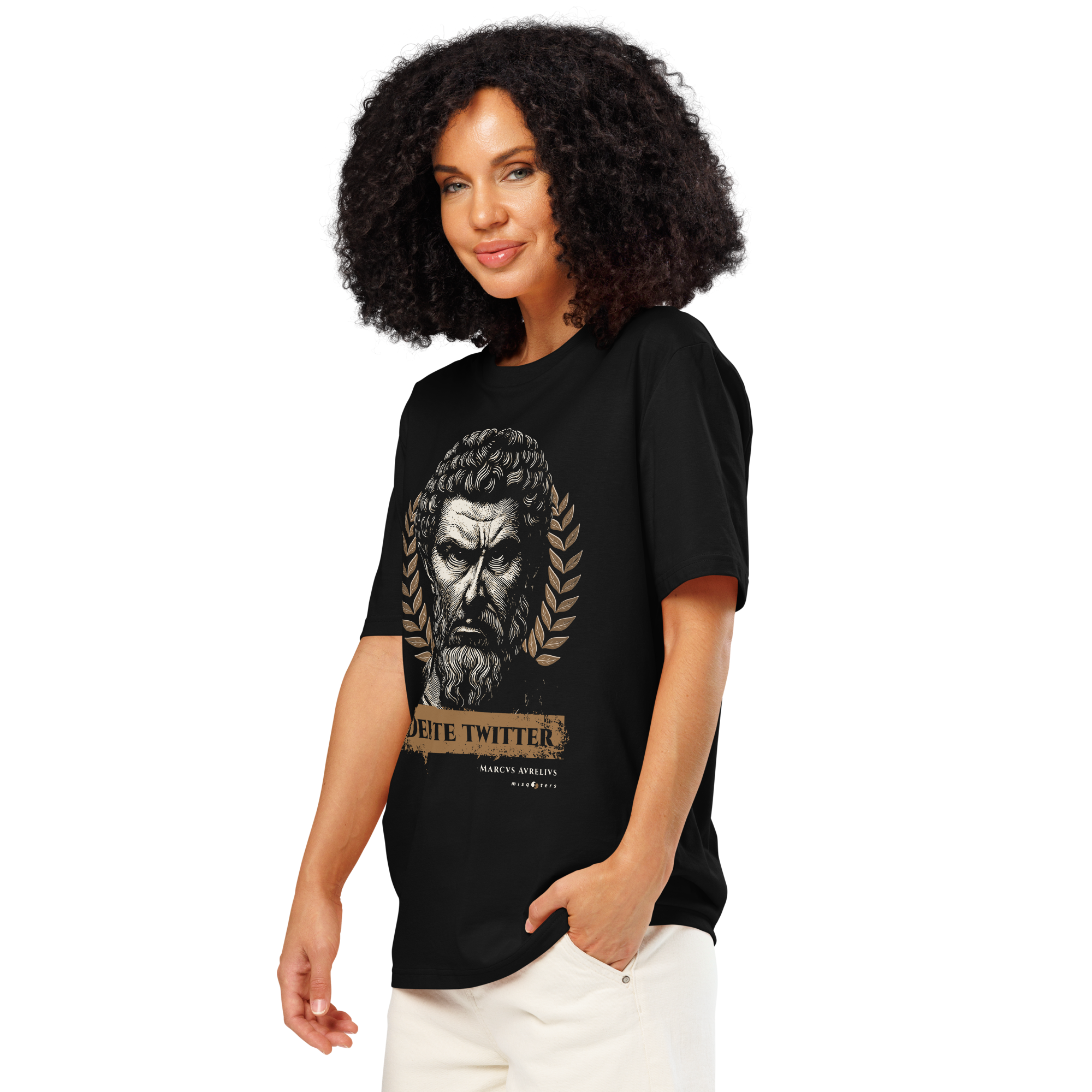 Delete Twitter - Night ed. | M. Aurelius | Unisex, wide, organic