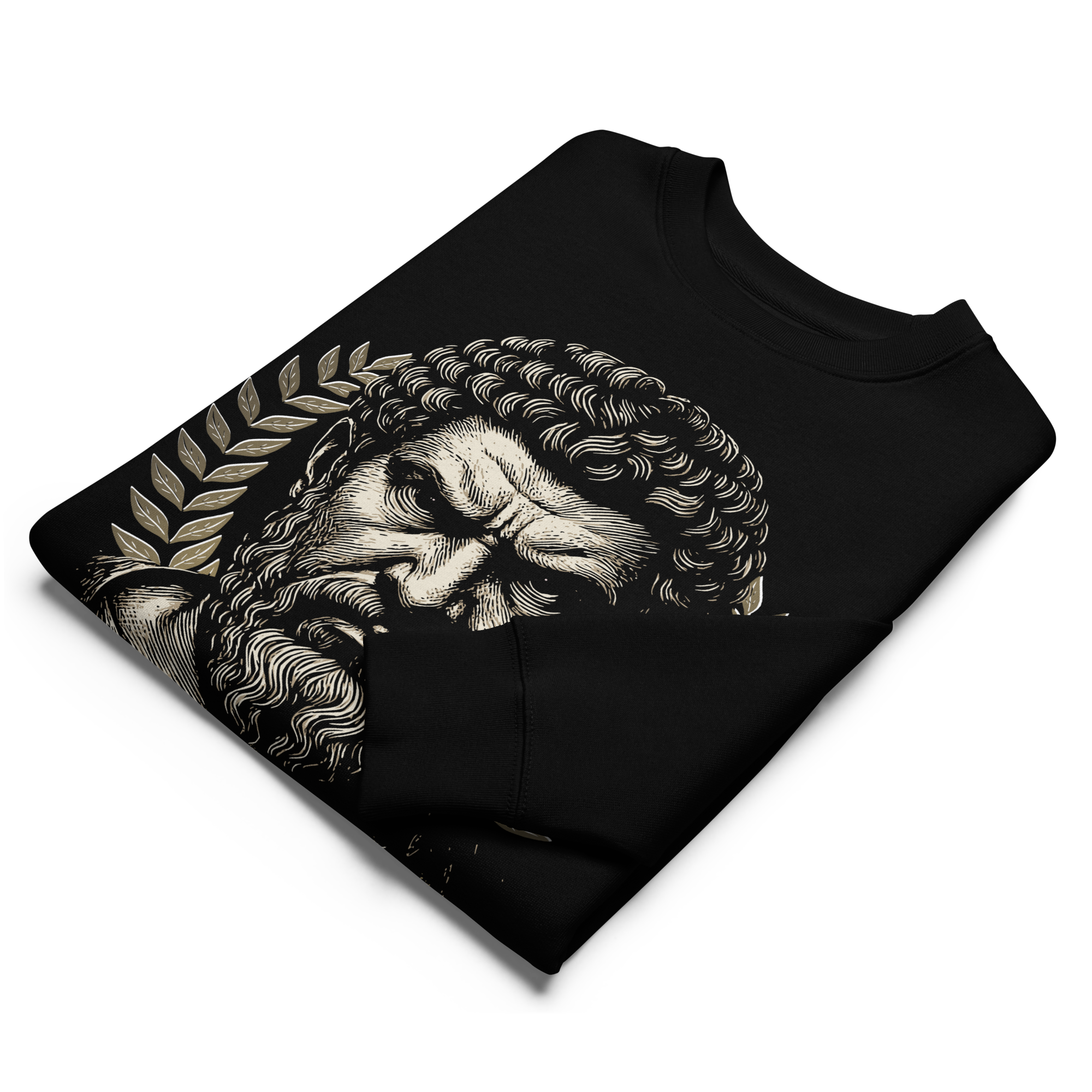 Delete Twitter (Night ed.) — Marcus Aurelius | Organic sweatshirt