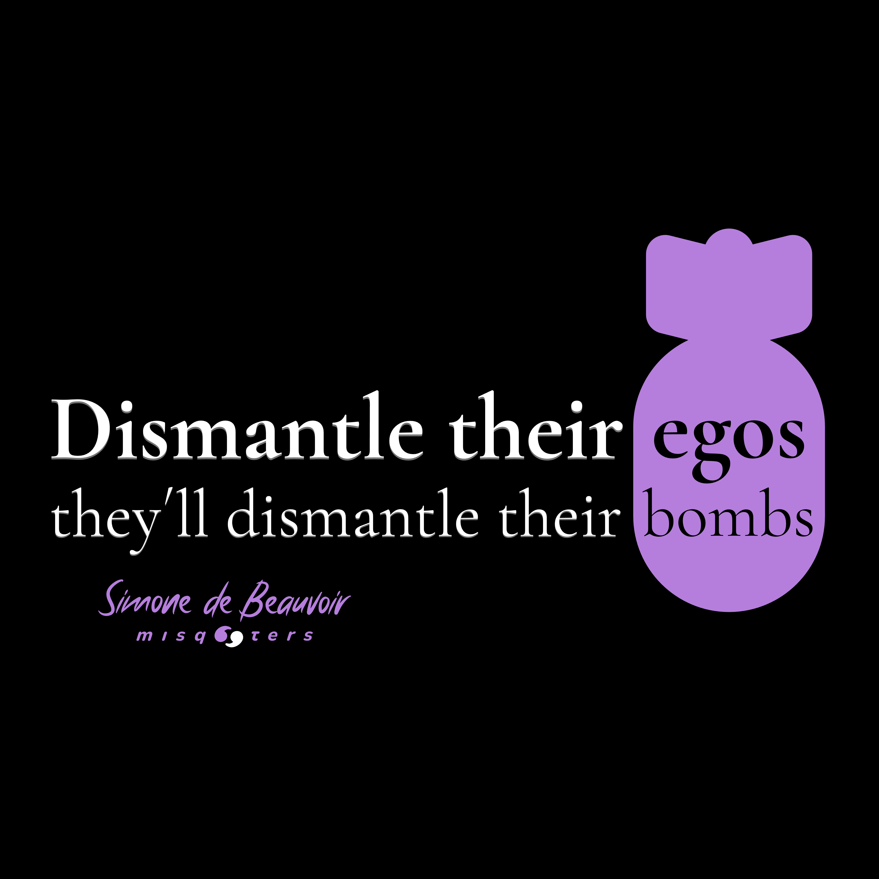 Bombs | S. de Beauvoir