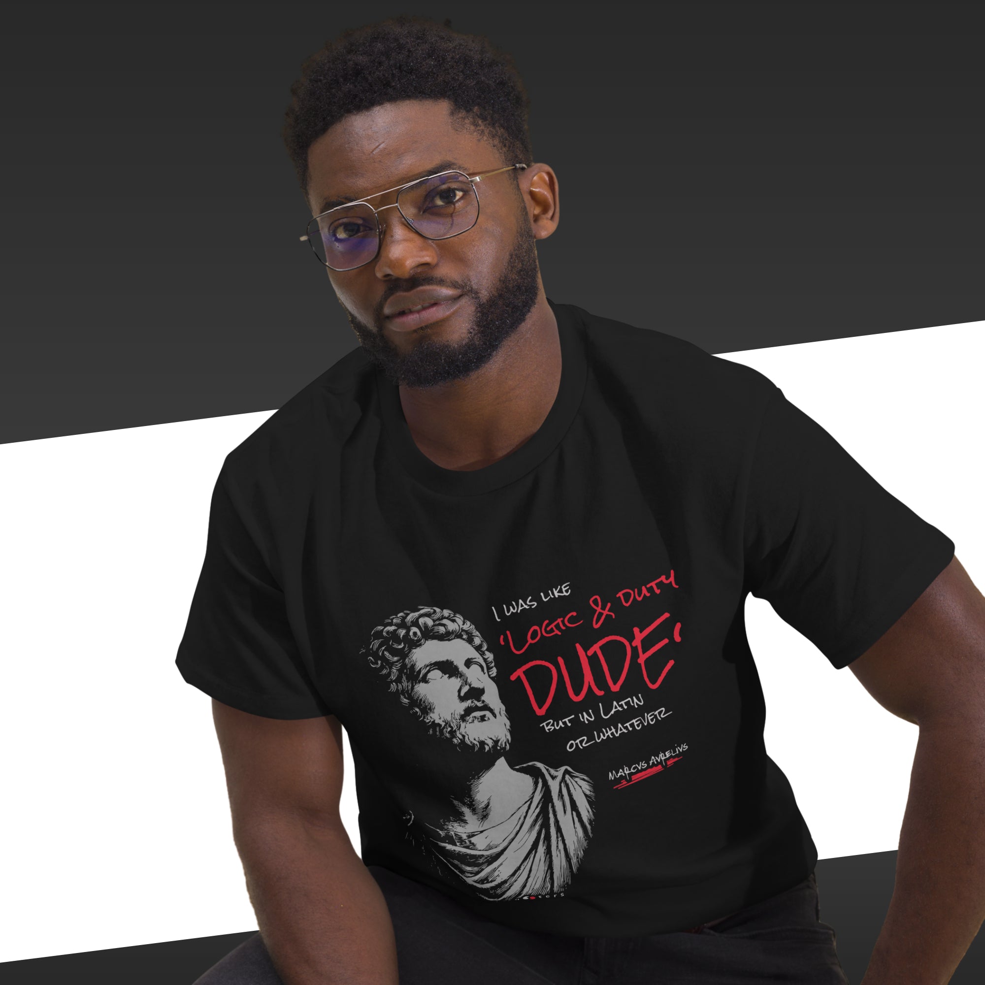 Logic & Duty | M. Aurelius | Unisex | Classic tee