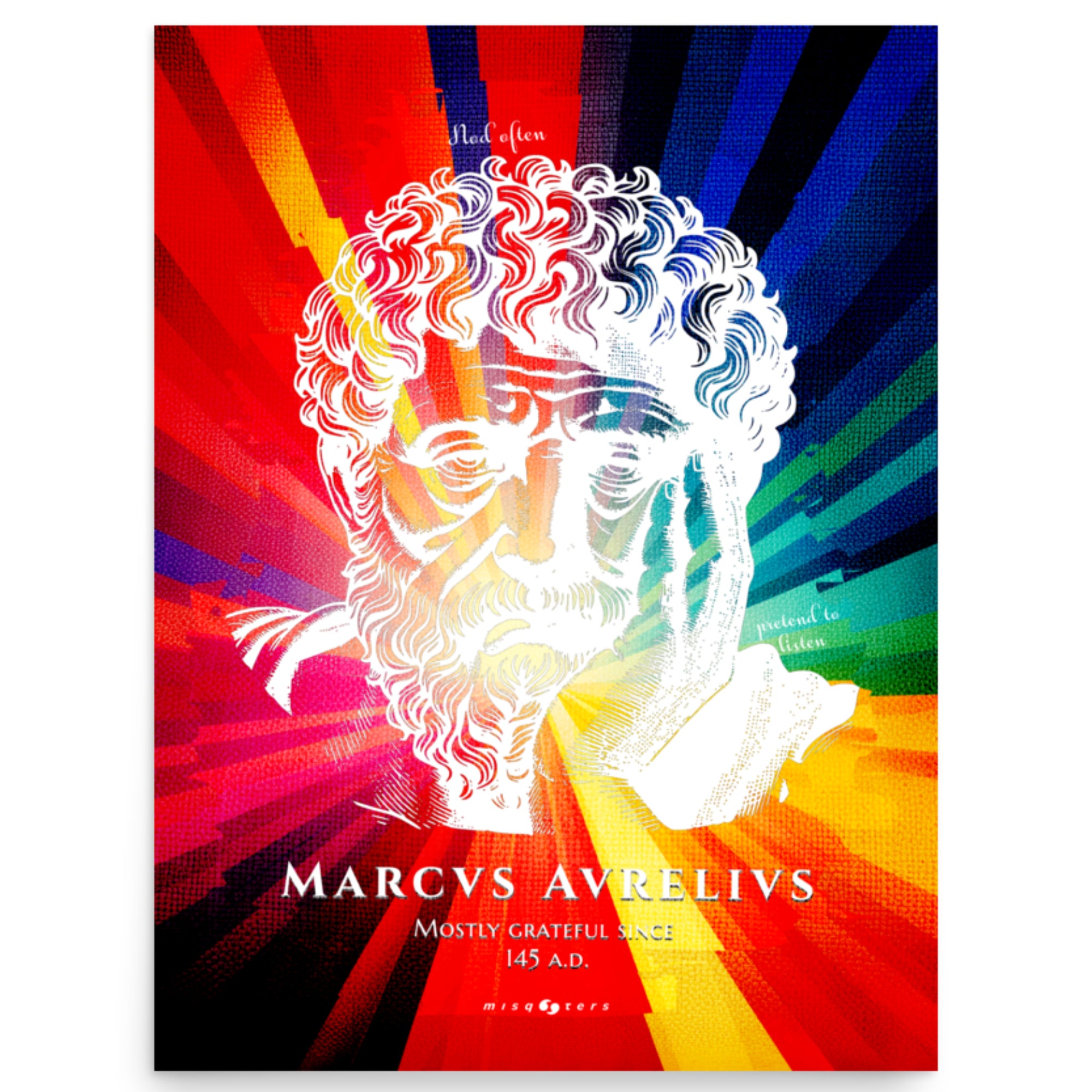 Nod Often | M. Aurelius | Poster