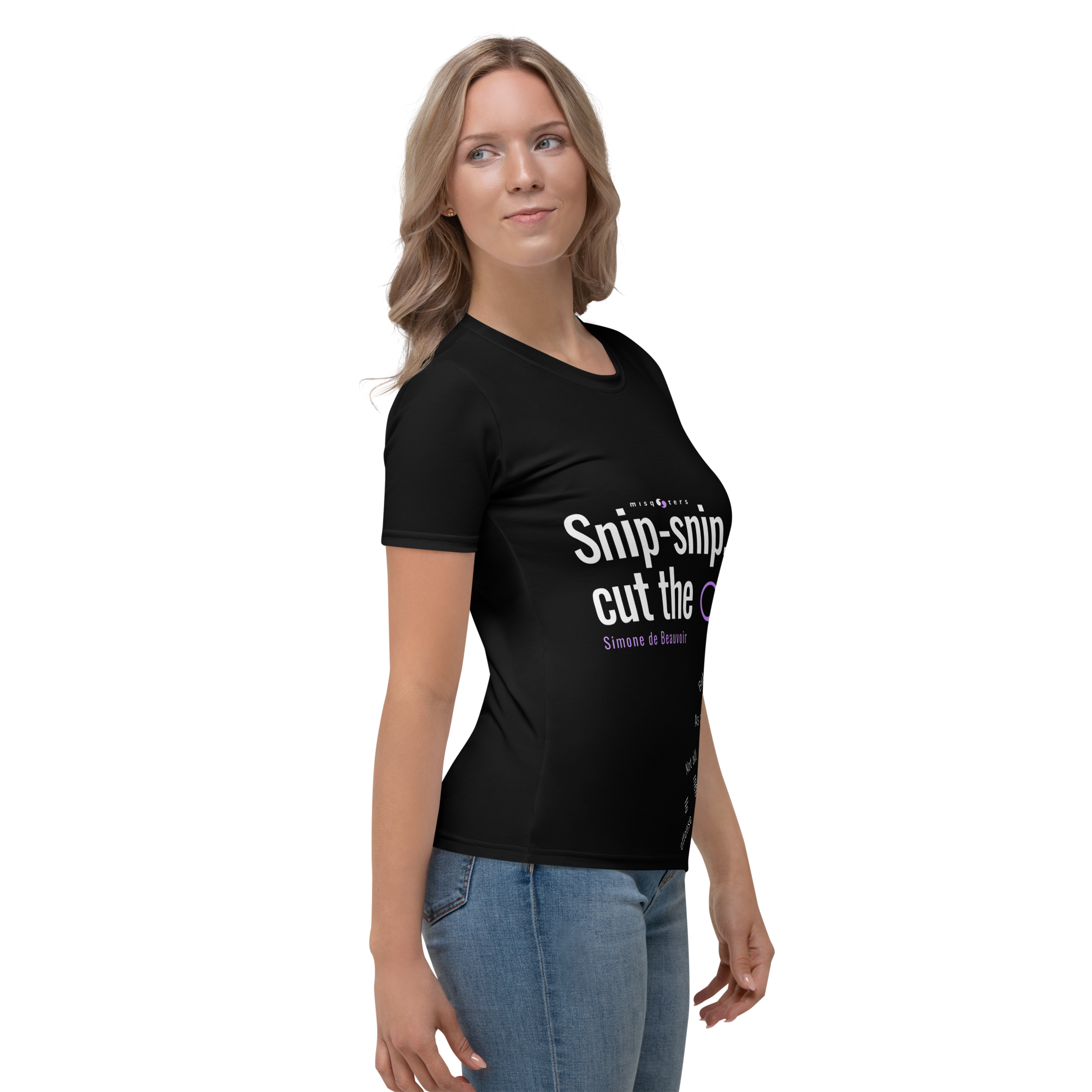 Snip-snip | S. de Beauvoir | women