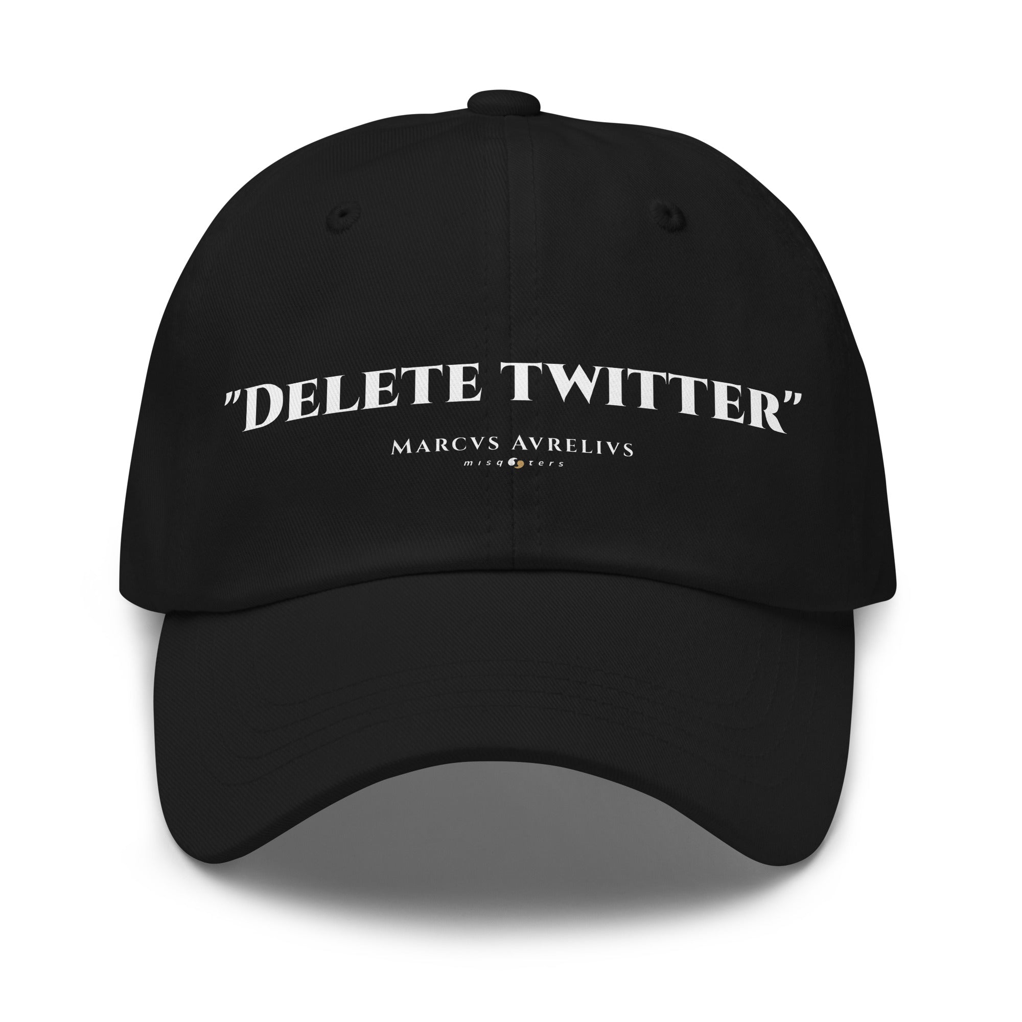 Delete Twitter | M. Aurelius | Cap