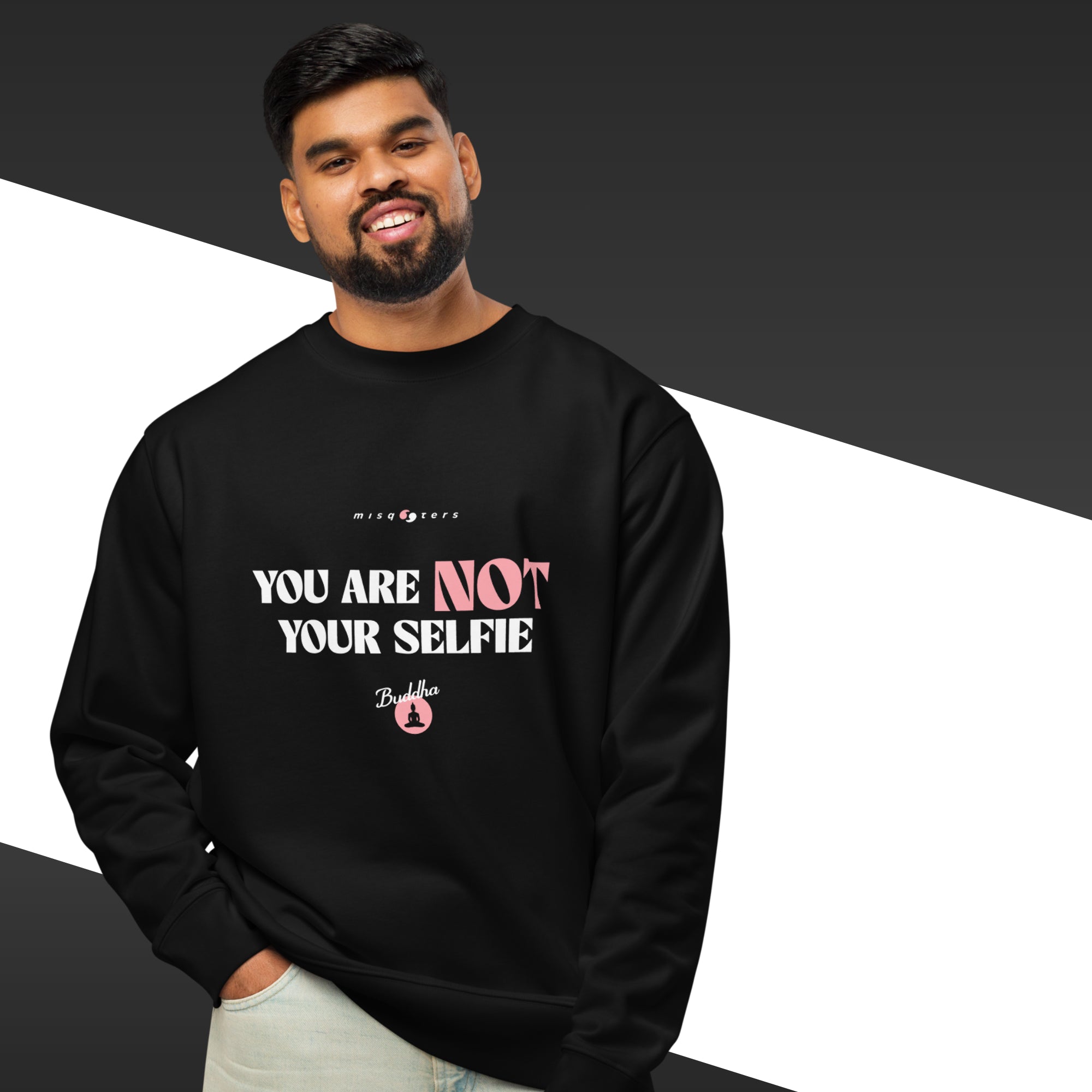 Selfie — Buddha | Organic sweatshirt