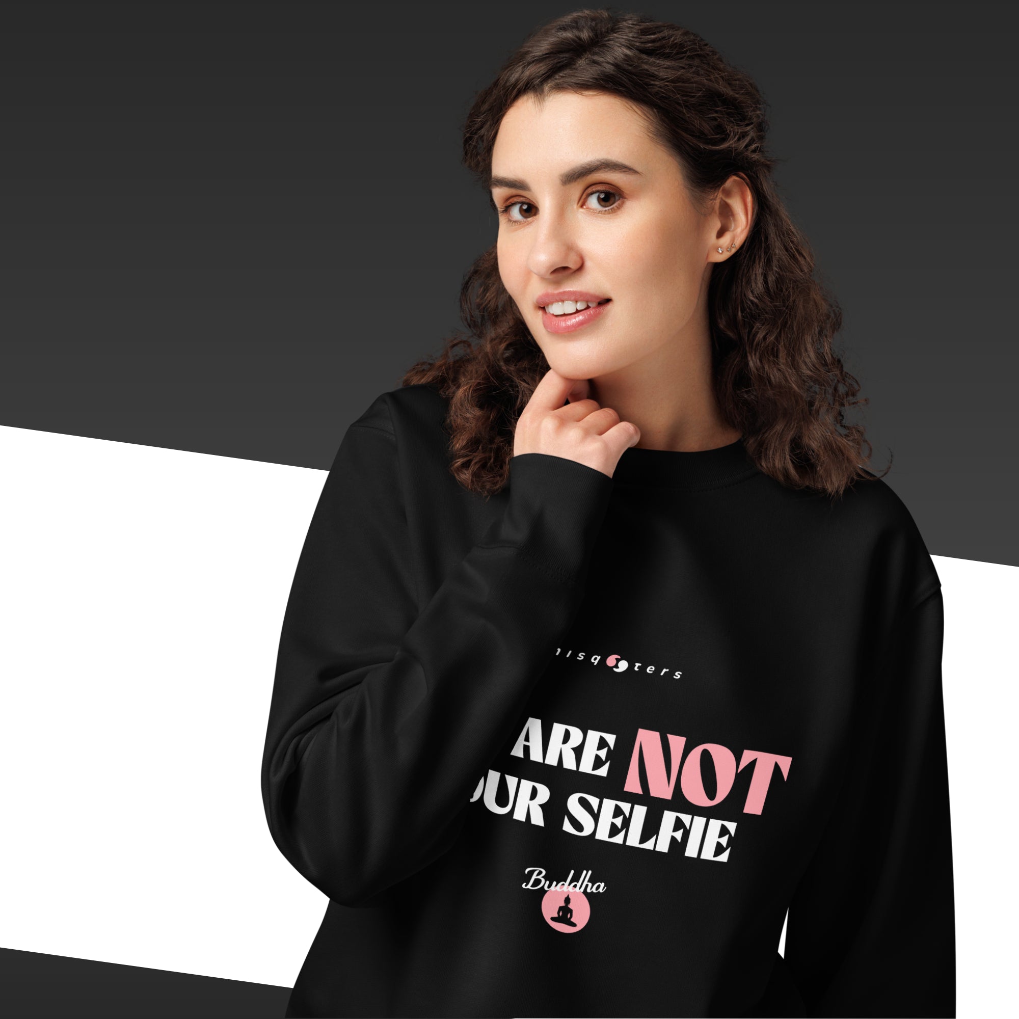 Selfie — Buddha | Organic sweatshirt