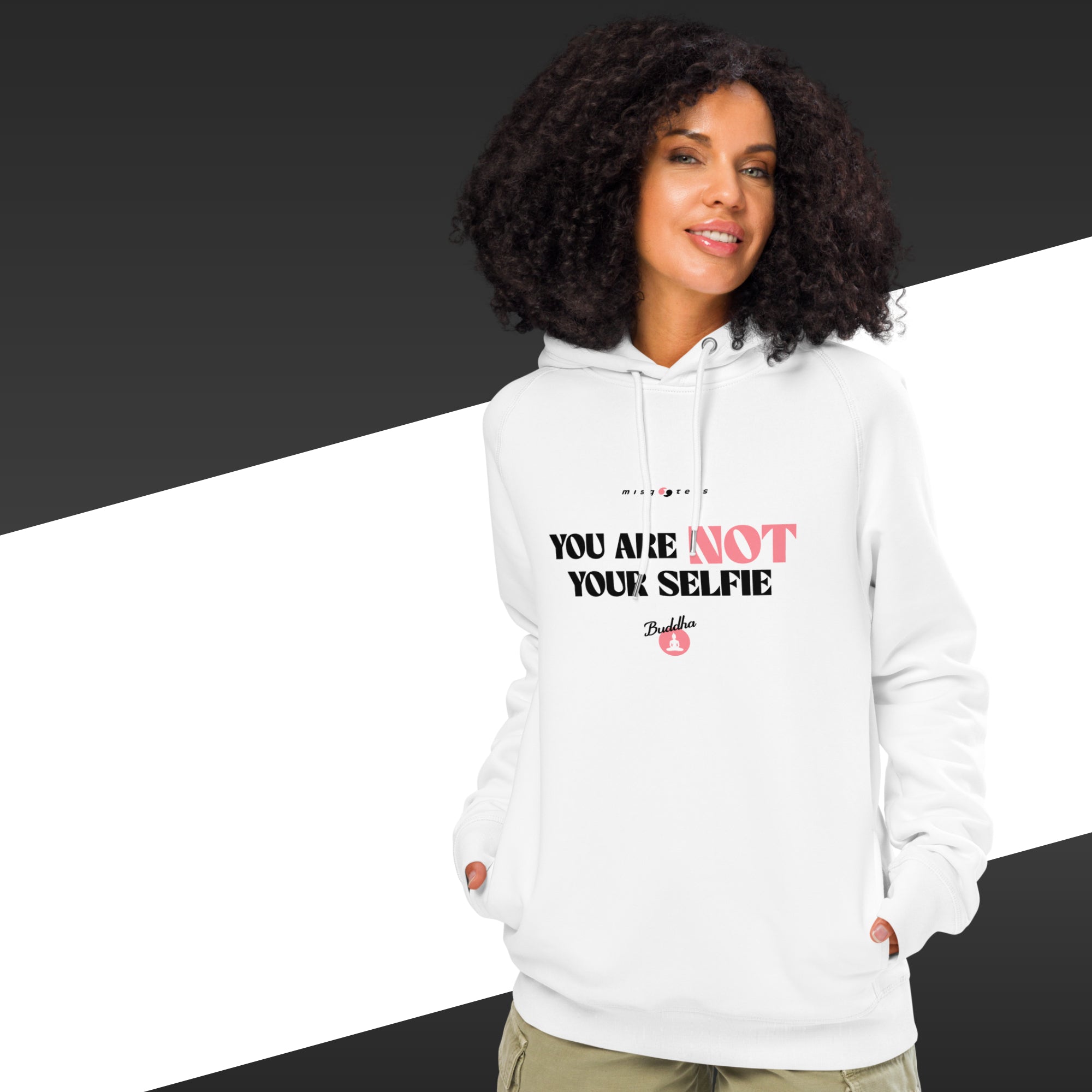 Selfie — Buddha | Organic hoodie