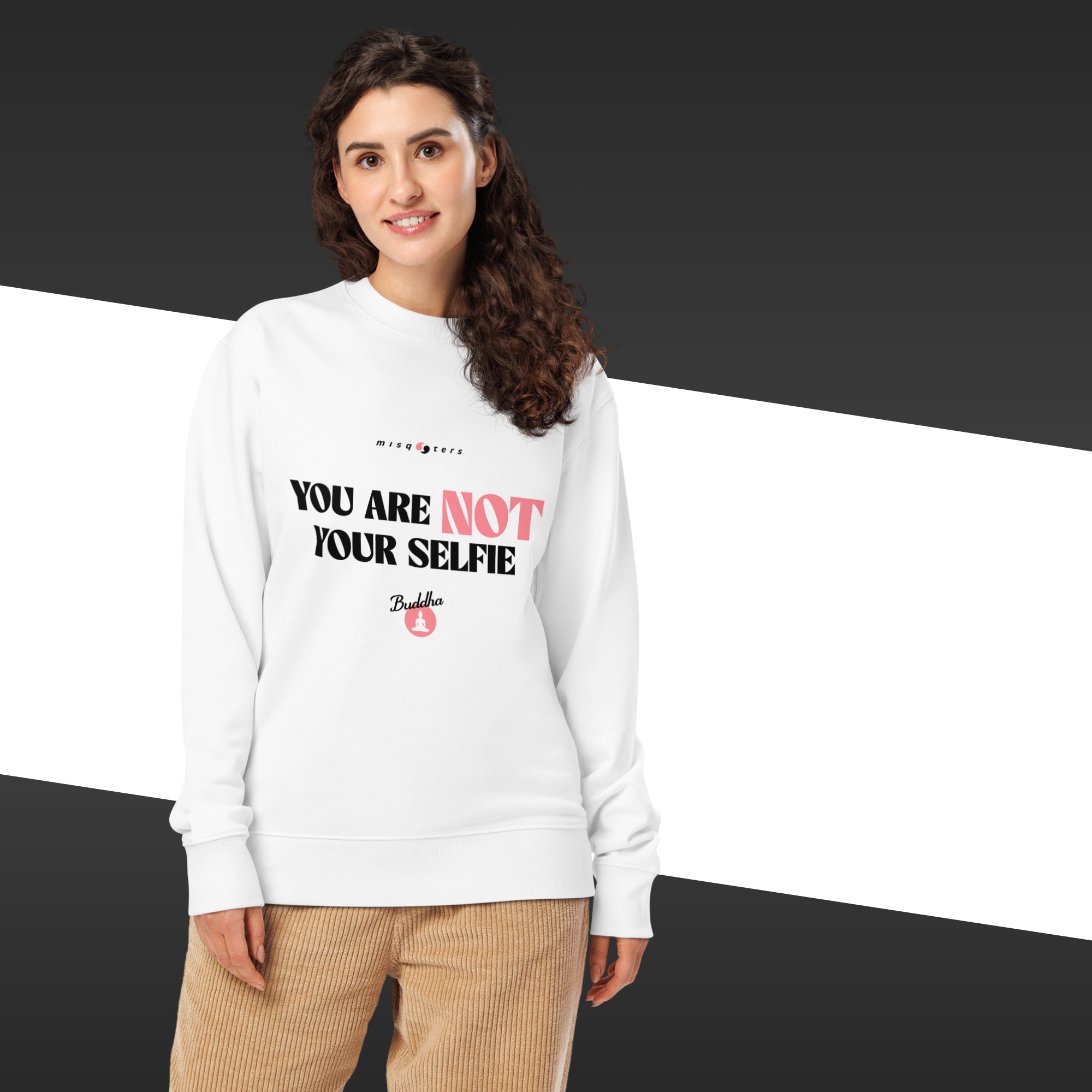 Selfie — Buddha | Organic sweatshirt