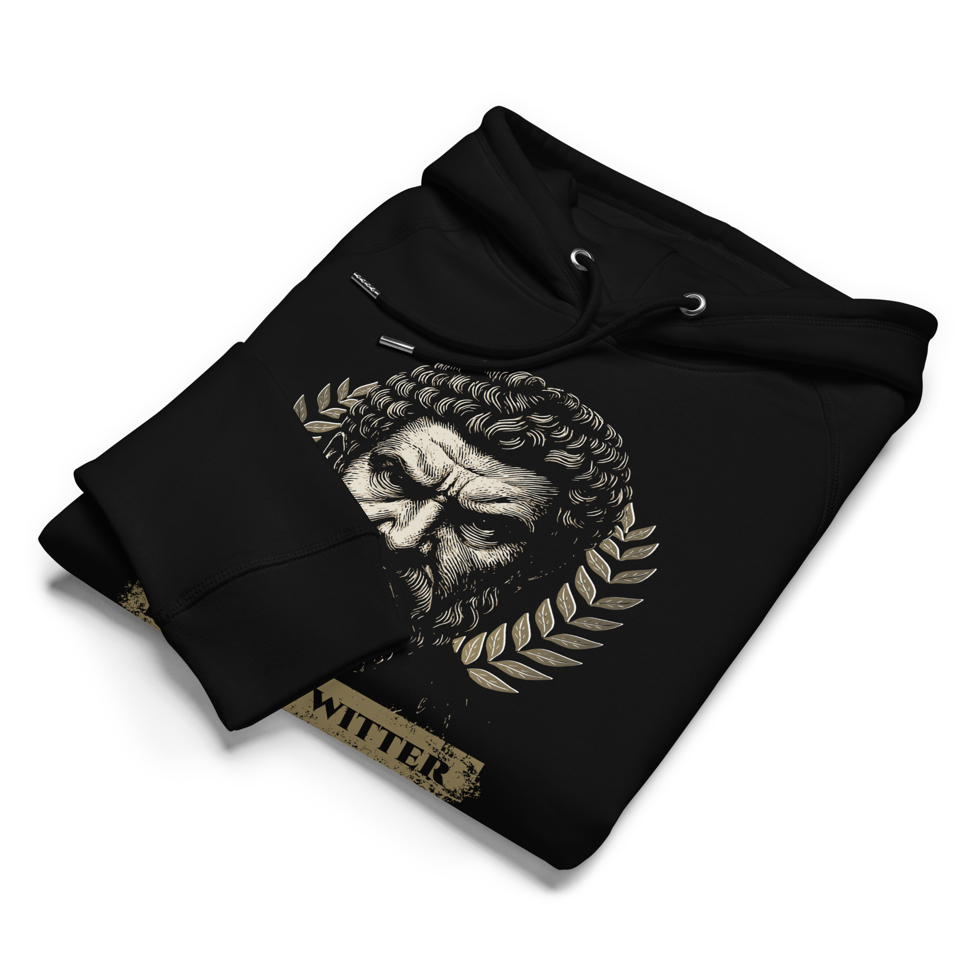 Delete Twitter (Night Ed.) — Marcus Aurelius | Organic hoodie