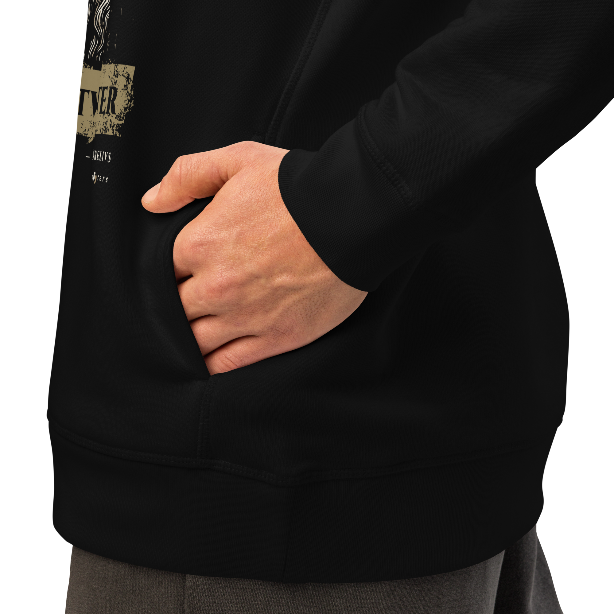 Delete Twitter (Night Ed.) — Marcus Aurelius | Organic hoodie