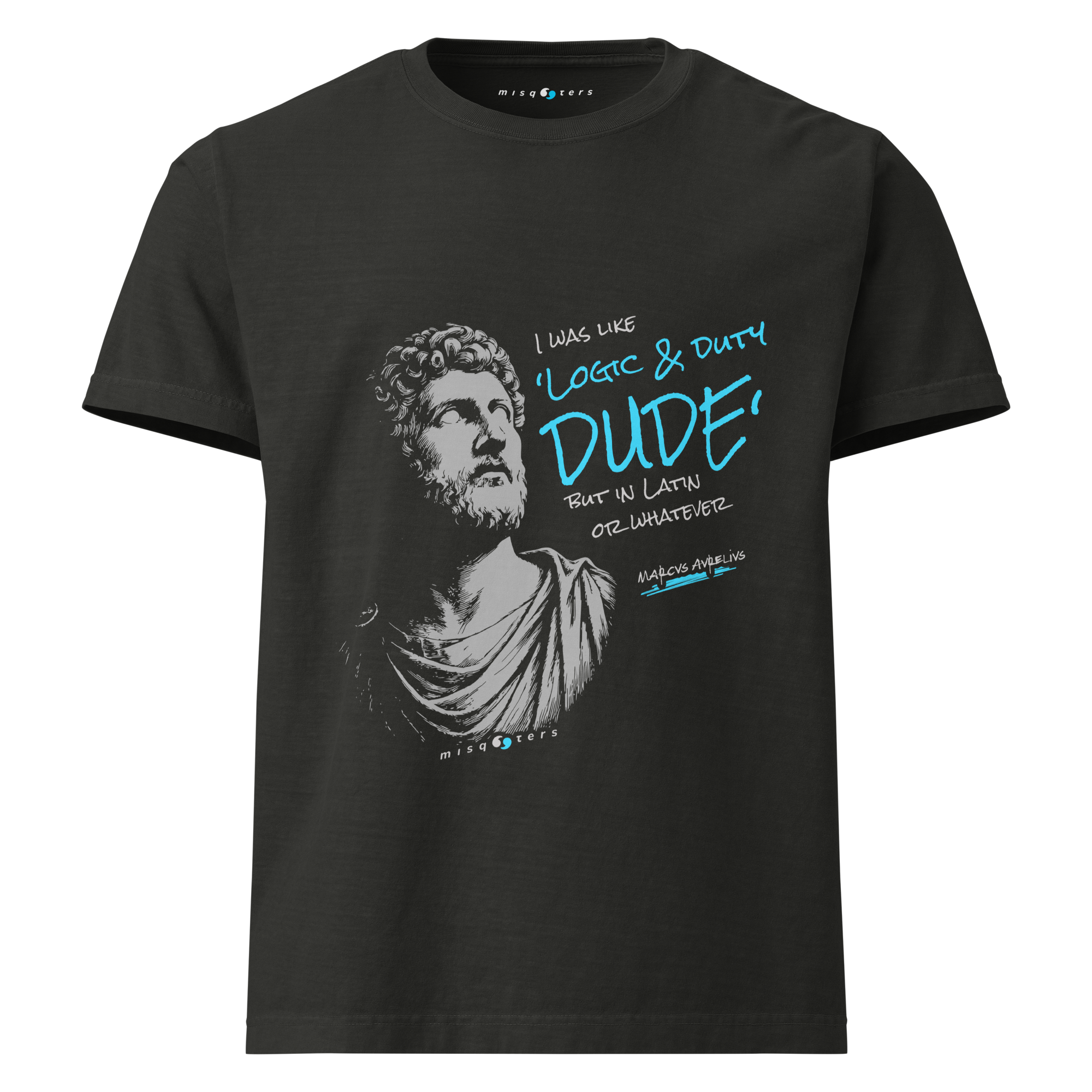 Logic & Duty | M. Aurelius | Unisex Oversized