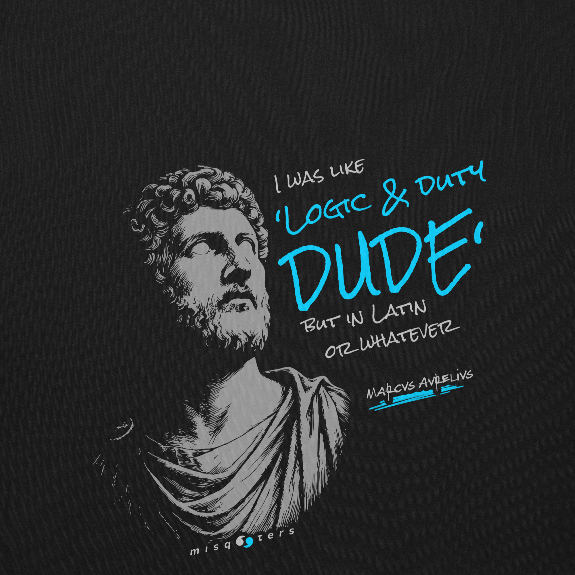 Logic & Duty | M. Aurelius | Unisex Hoodie