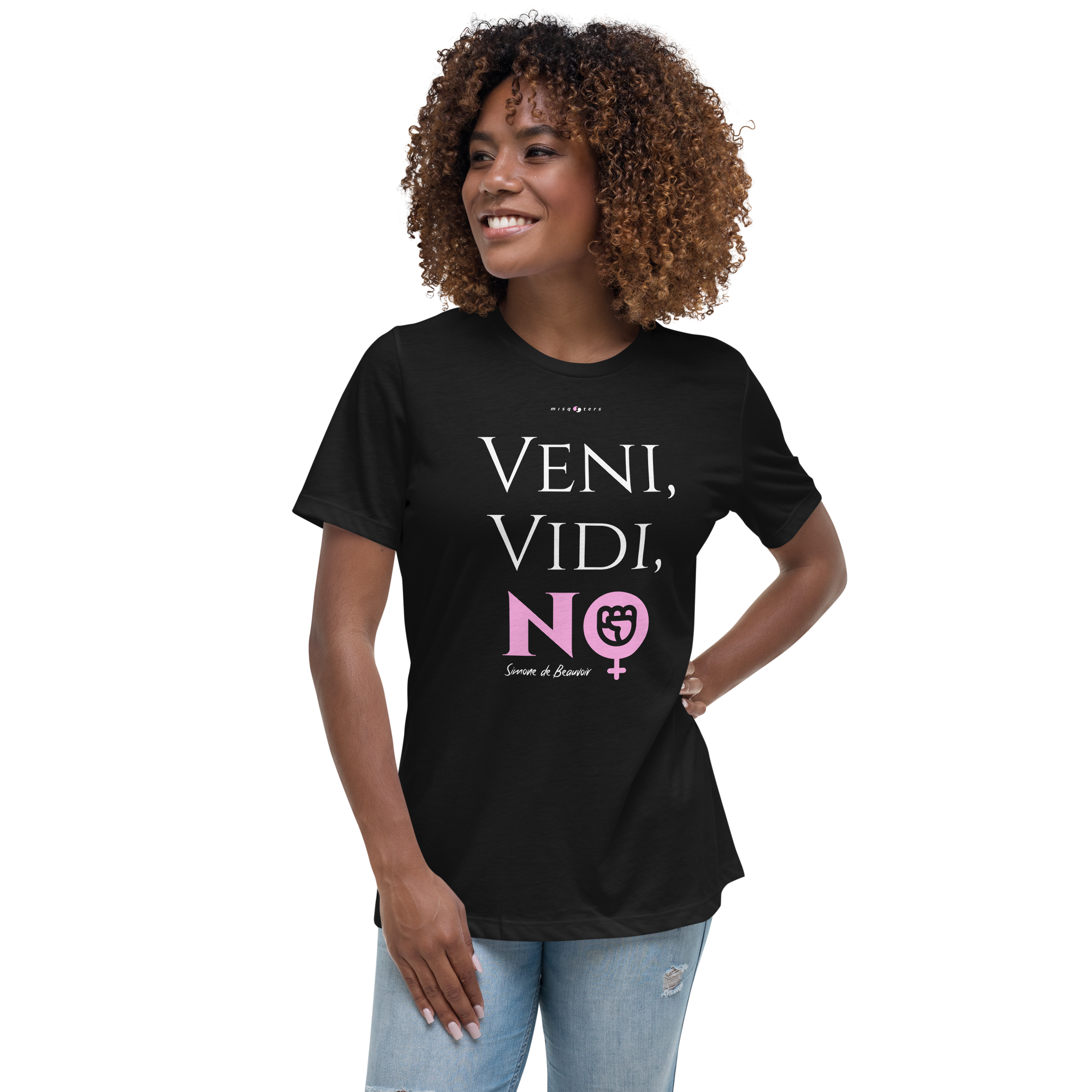 Veni, Vidi, No | S. de Beauvoir | Women's tee